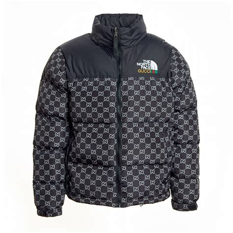 gucci x the north face down vest|tnf gucci jacket.